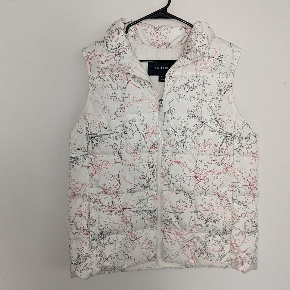 Lands end xl puffer vest